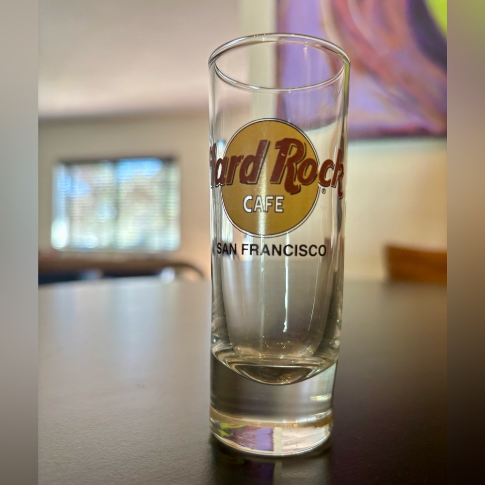 Hard Rock Cafe San Francisco Shot Glass | Collectible Barware Souvenir